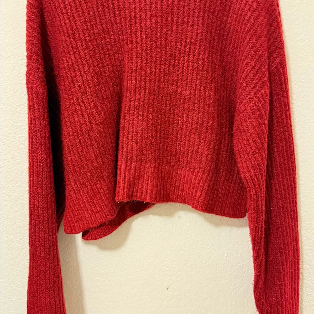 Cozy Red Women's Sweater
